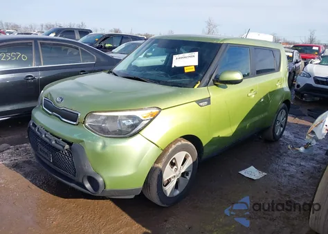 2014 Kia Soul z USA, uszkodzony, nr VIN KNDJN2A29E7043431
